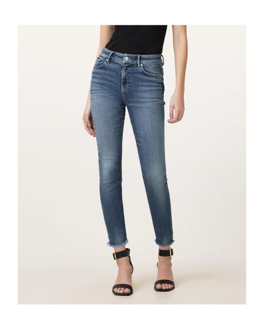 AllSaints Blue Miller Jeans