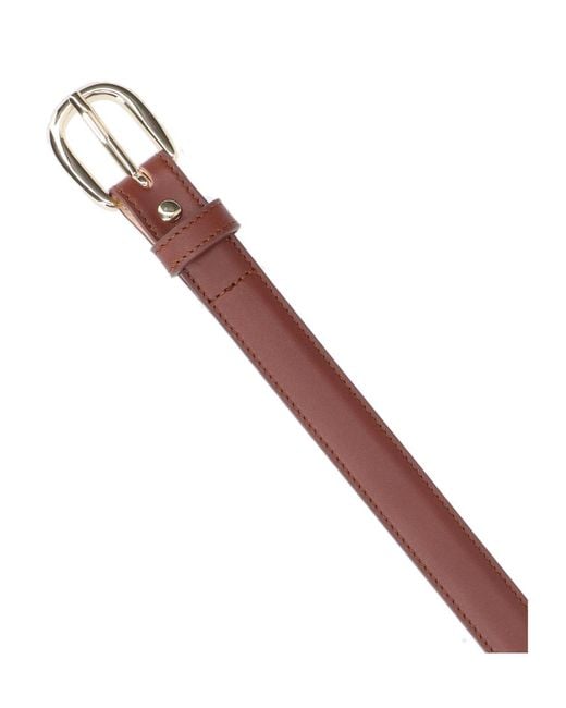 A.P.C. Pink Adjustable Buckle Belt