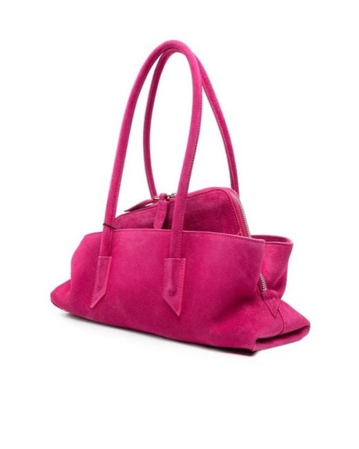 The Attico Pink Zippered Handbag