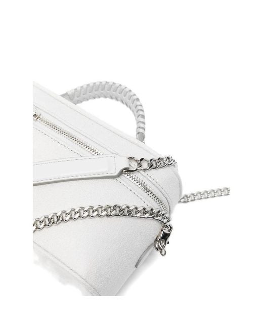 Stella McCartney White Falabella Vanity Tote Bag