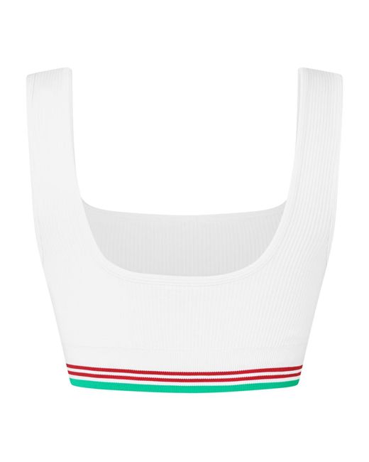 Casablanca White Logo Seamless Vest