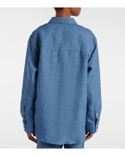 Rohe Blue Long-Sleeved Shirt