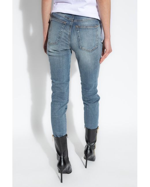 DIESEL Blue 2015 Babhila Straight-Leg Skinny Jeans