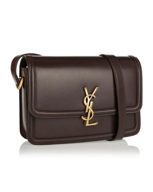 Saint Laurent Black Solferino Medium Satchel Bag