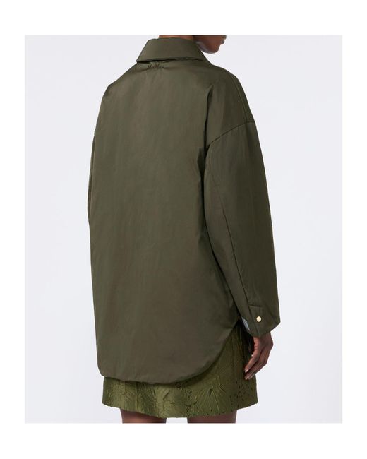 Max Mara Green The Cube Carlotta Quilted Jacket