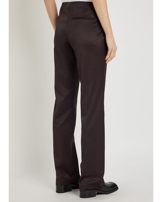 Our Legacy Brown Woven Trousers