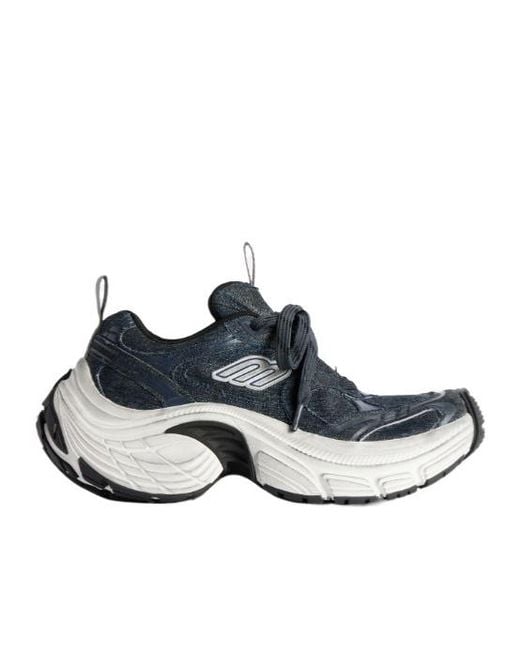 Balenciaga Blue 6Xl Denim Sneaker for men