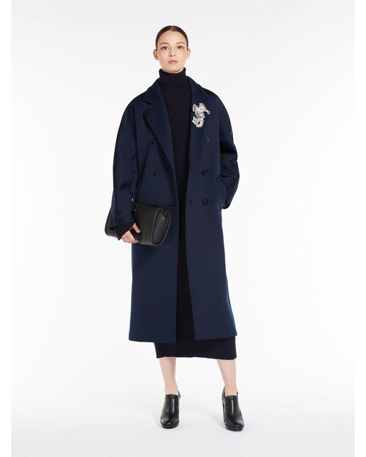 Max Mara Blue Logo Coat