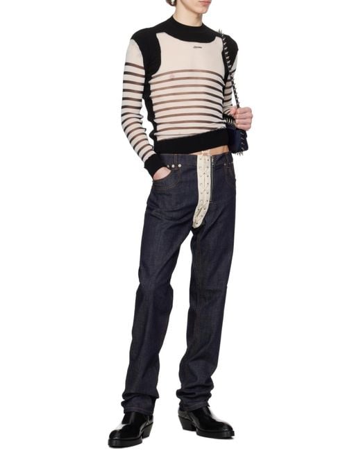 Jean Paul Gaultier Black Sweater