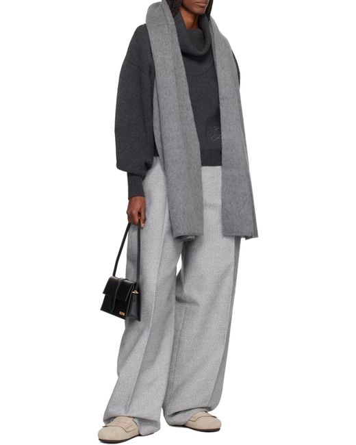 Jacquemus Black Flap Shoulder Bag