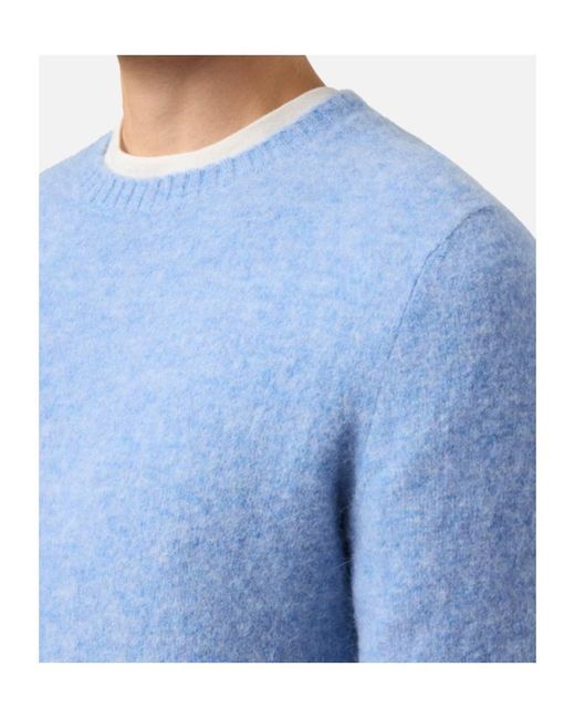 Mc2 Saint Barth Blue Regent Crewneck Knitted Jumper for men