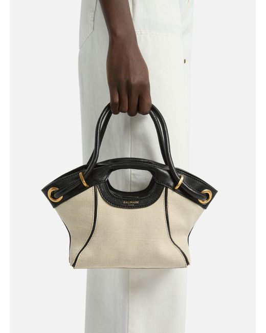 Balmain Natural Small Tote