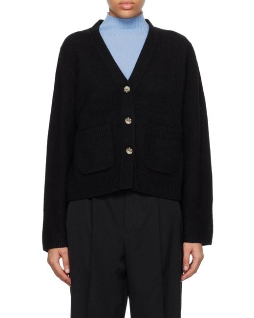 arch4 Black Janelle Cashmere Cardigan