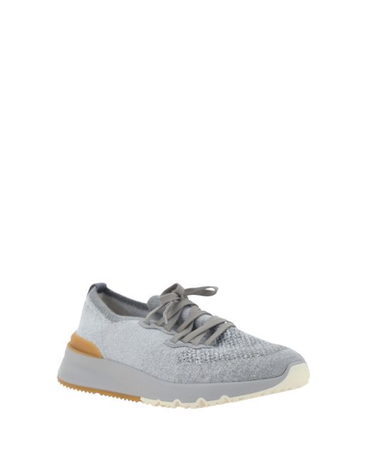 Brunello Cucinelli White Sneakers for men