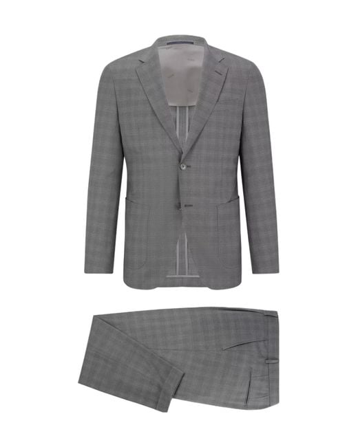 Boss Gray T Heston Suit for men