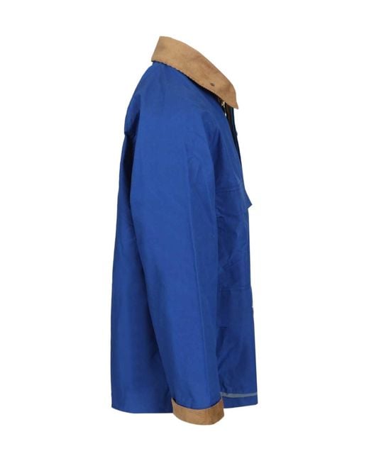 Barbour Blue X Paul Smith Sugarlump Bedale Casual Jacket for men