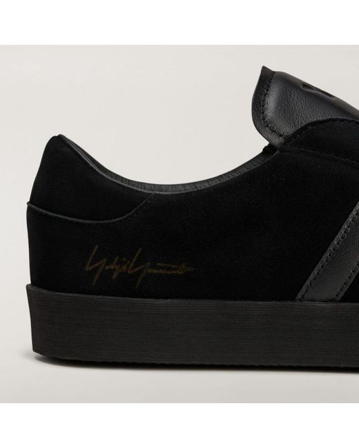 Y-3 Black Gazelle Low-Top Sneakers for men