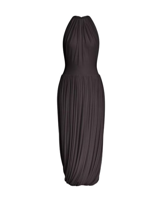 Alaïa Black Twisted Dress