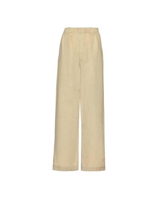 Maison Margiela Natural Wide-Leg Jeans