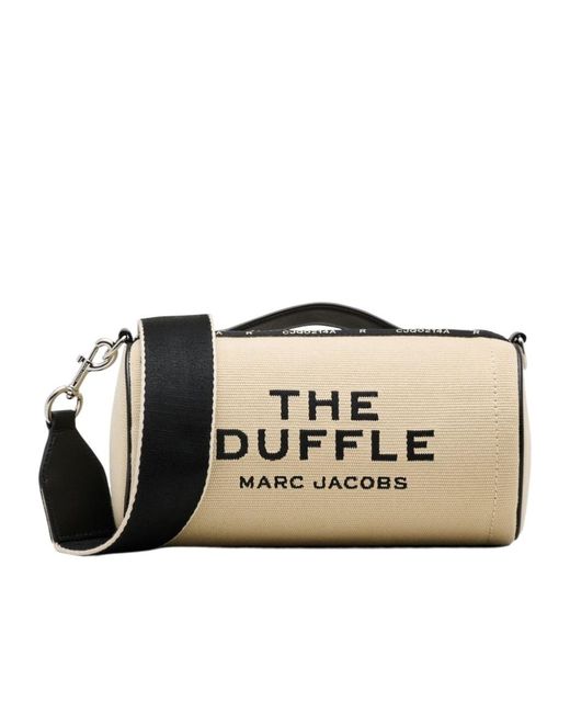 Marc Jacobs Black The Jacquard Zipped Duffle Bag
