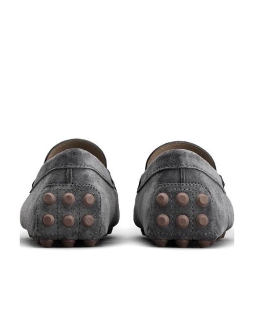 Tod's Blue Gommino Slip-On Loafers for men