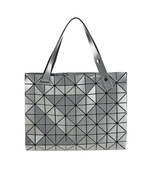 Issey Miyake Gray Double Handle Tote Bag