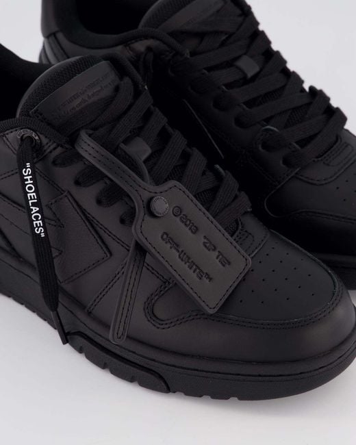 Off-White c/o Virgil Abloh Black Out Of Office Lace-Up Sneakers