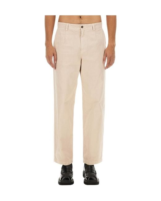 Dolce & Gabbana Natural Garment-Dyed Pants for men