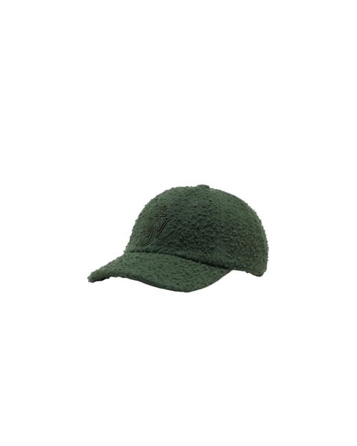 J.W. Anderson Green Logo-Embroidered Cap for men