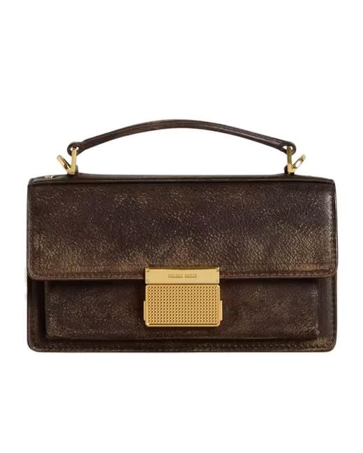 Golden Goose Deluxe Brand Brown Small Venezia Tote Bag