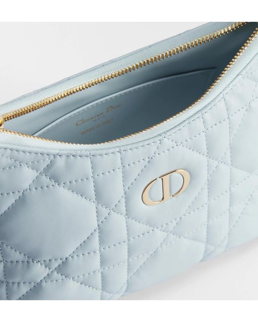 Dior Blue Miss Caro Ling Mini Bag With Chain