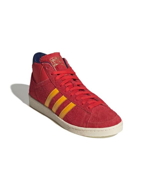 Adidas Originals Red Jabbar Shoes for men