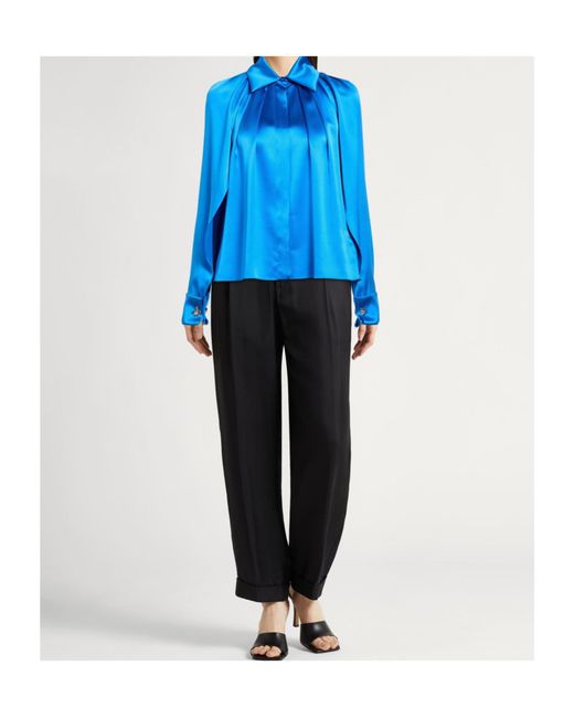 Max Mara Blue Long Sleeve Shirt