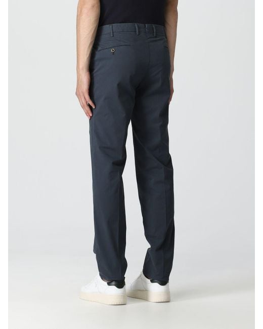 Pt Pantaloni Blue Pt Torino Tailored Trousers for men