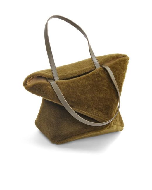 Loewe Natural Puzzle Fold Medium Tote Bag