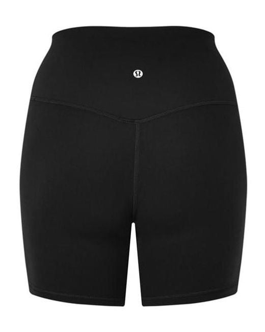 lululemon athletica Black Align Nylon High-Rise Shorts
