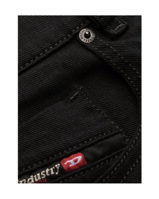 DIESEL Black 2019 D Strukt Slim Fit Jeans for men