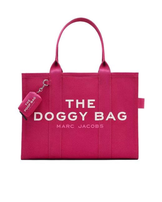 Marc Jacobs Pink The Doggy Bag Tote Bag