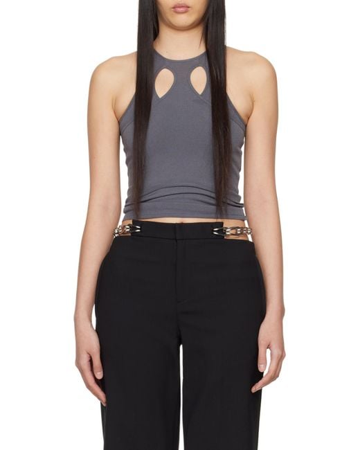 Dion Lee Multicolor Mobius Loop Cut-Out Tank Top for men