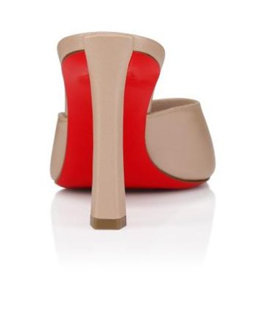 Christian Louboutin Pink 90Mm Condora Sandals