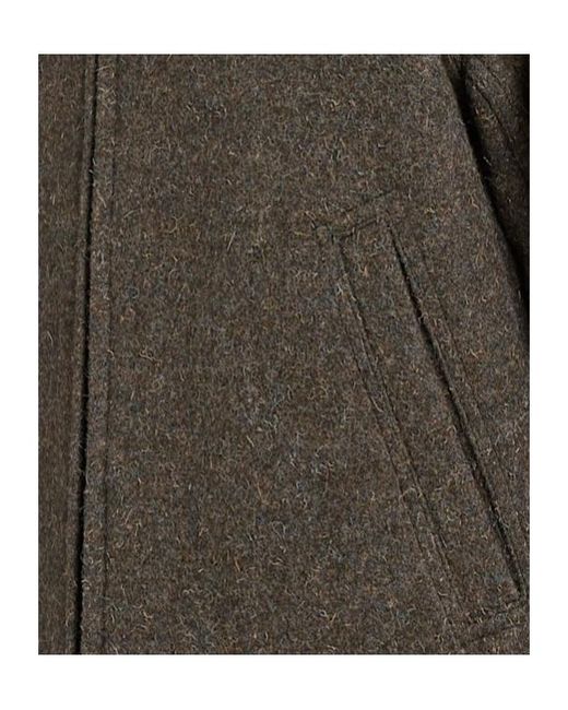 Rick Owens Green Alice Virgin Wool Jacket for men