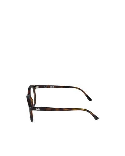 Ray-Ban White Alice Square Frame Glasses