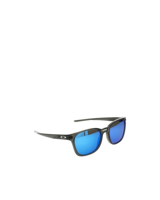 Oakley Blue Geometric Sunglasses for men