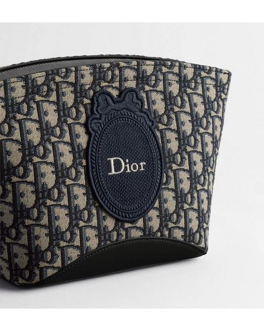 Dior Black Medium Blooming Clutch