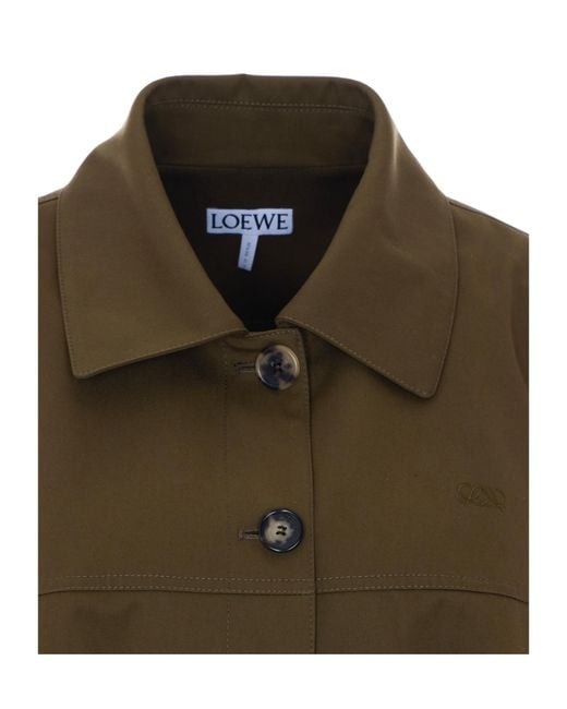 Loewe Green Buttoned Jacket