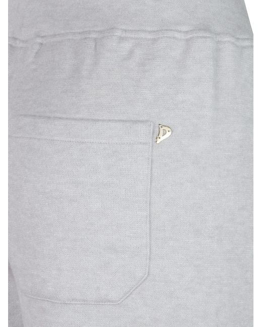 Dondup Gray Straight Leg Trousers