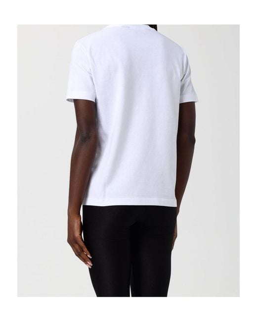 Just Cavalli White Logo Print T-Shirt