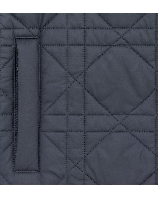 Dior Blue Long-Sleeved Casual Jacket