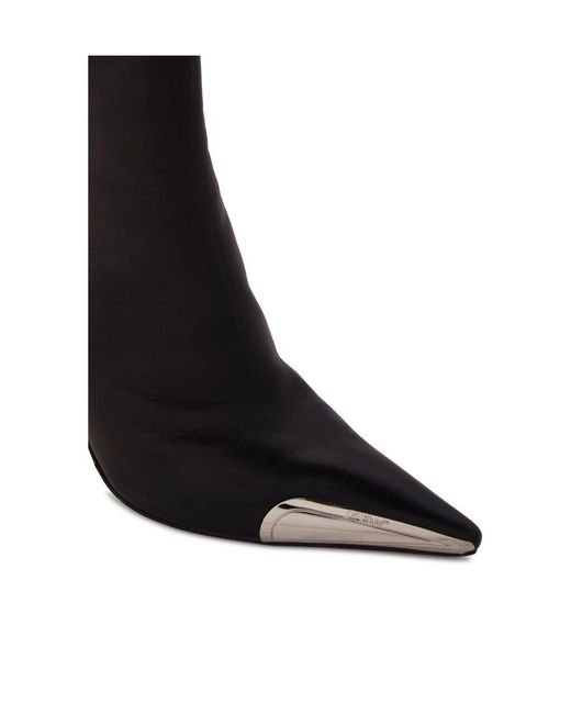 Off-White c/o Virgil Abloh Black Allen Key Zip Detailed Ankle Boots