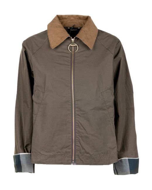 Barbour Green "Catlin" Waterproof Jacket